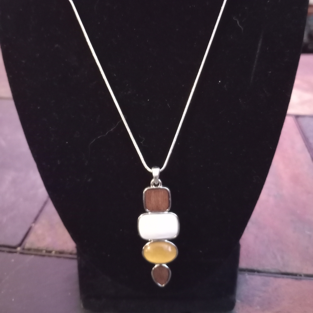 Necklace and earrings